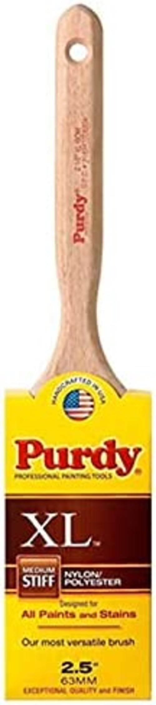 بوردي 2-1/2 بوصة بوردي 144064325 XL فرشاة طلاء وشاح مسطح، تاينكس أوريل - Image 1